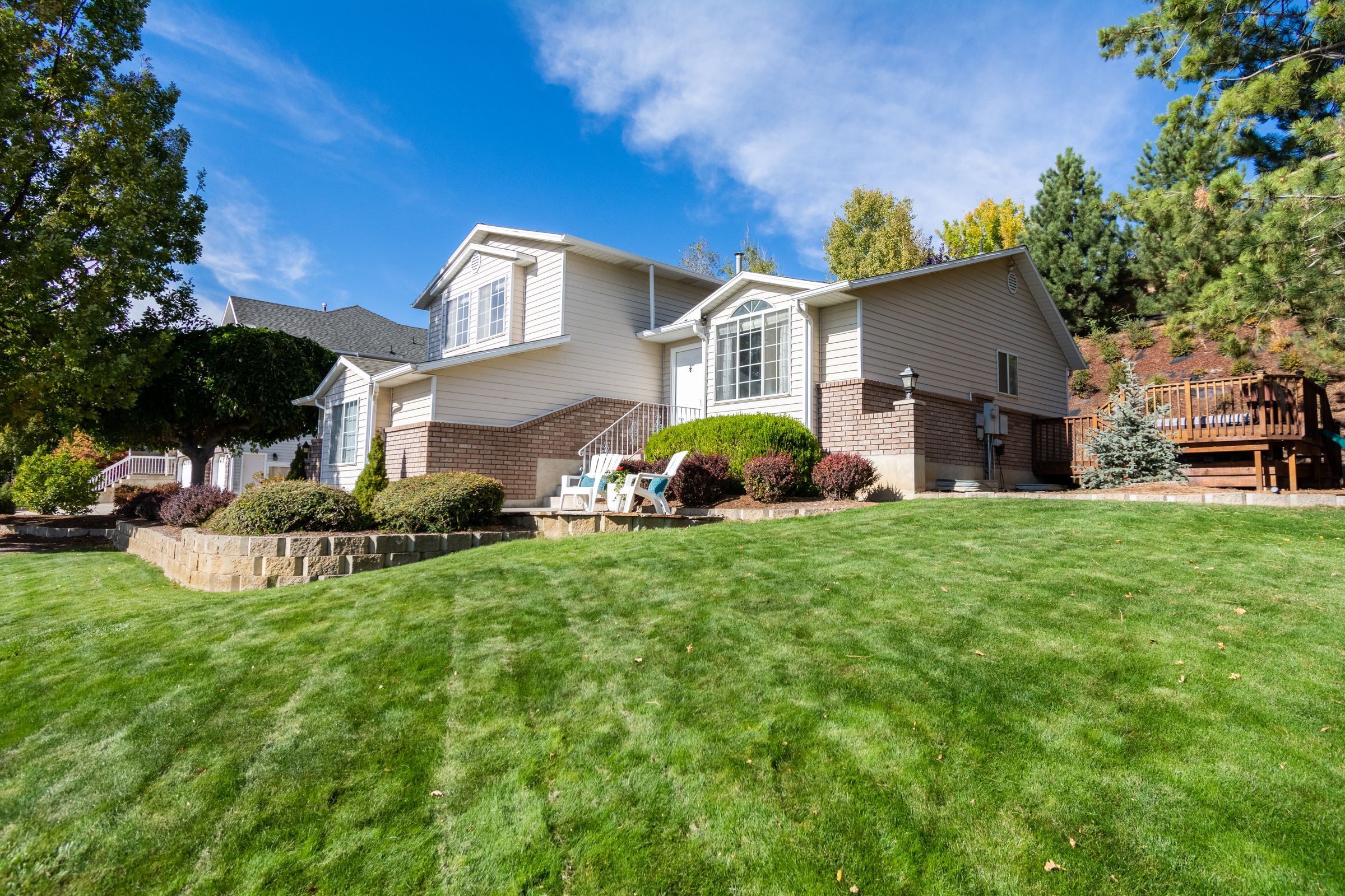 A Cookson Lawn Care-maintained lawn
